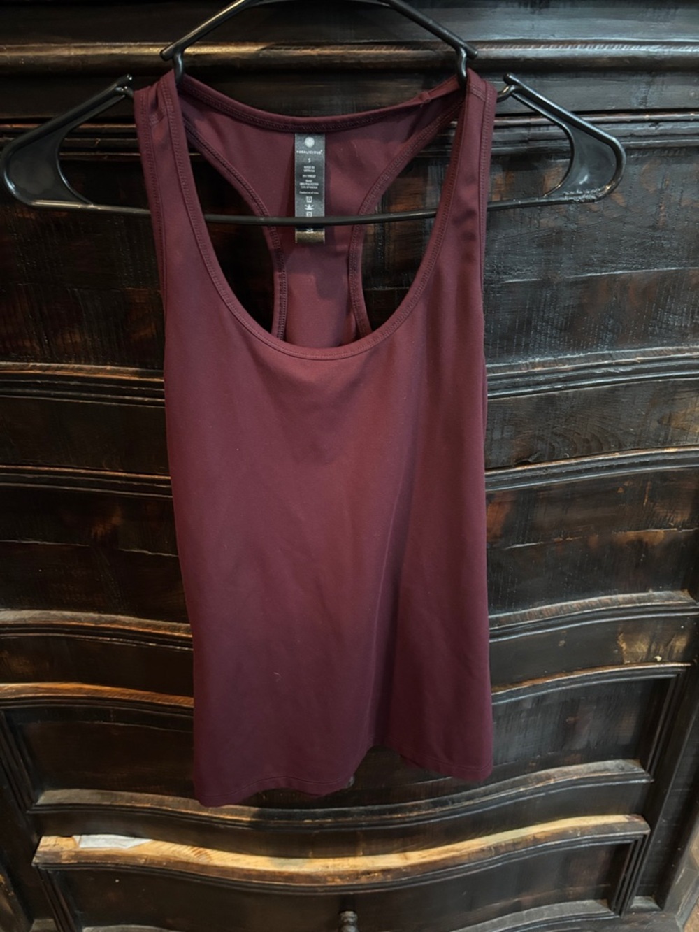 Yogalicious Racerback Tank Top - Maroon